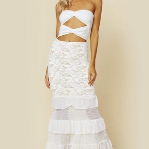 Nightcap bowtie maxi dress